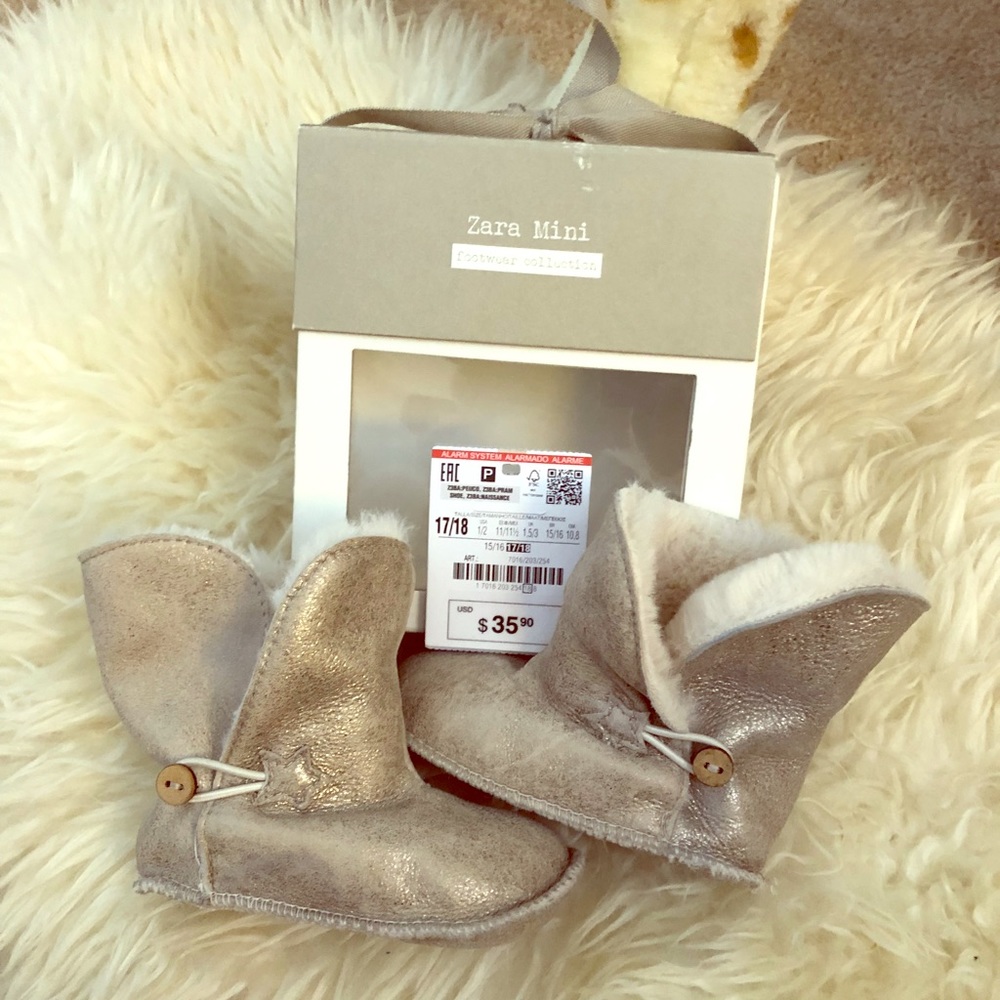 Adorable Zara Baby Booties